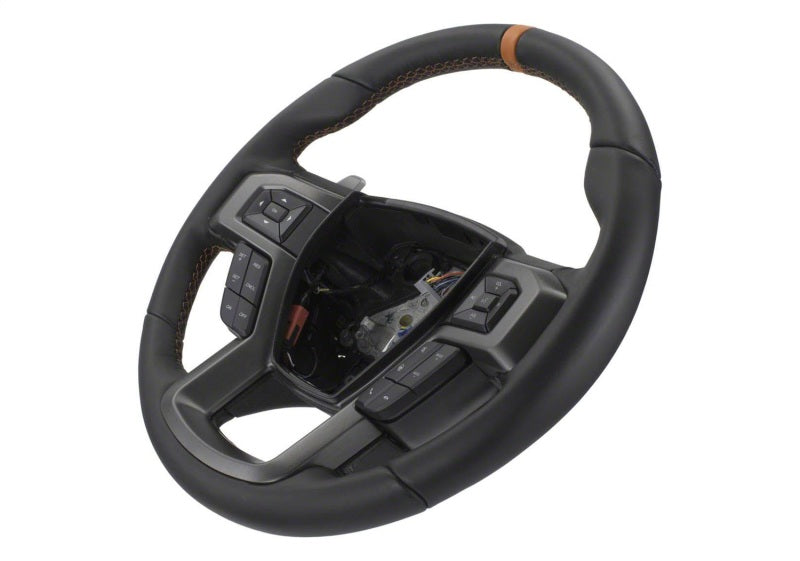 Ford Racing 2015-2017 F-150 Raptor Performance Steering Wheel Kit - Orange Sightline M-3600-F15ROR M-3600-F15ROR Photo - Unmounted