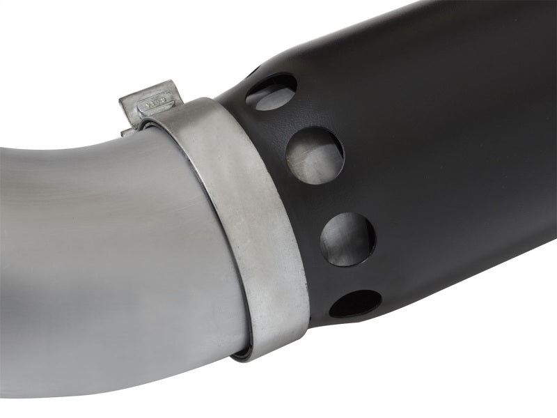 aFe POWER 49-44081-B Large Bore-HD 5" 409 SS DPF-Back Exhaust System 49-44081-B Photo - Unmounted