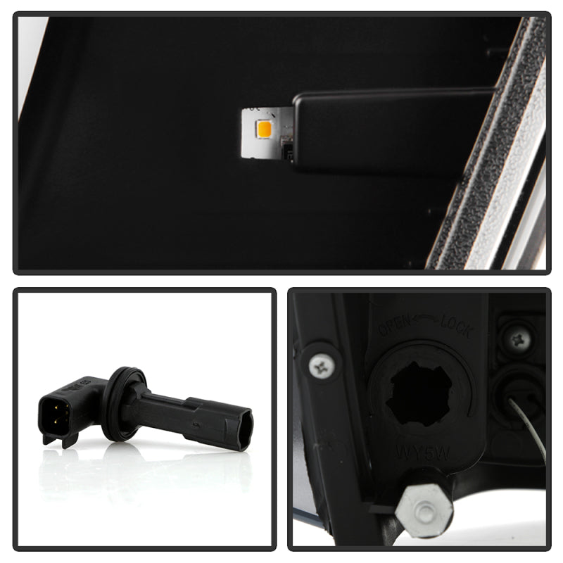 SPYDER 06-08 Dodge Ram 1500 LED Headlights - Black PRO-YD-DR06PL-BK 5088178 5088178 User 5