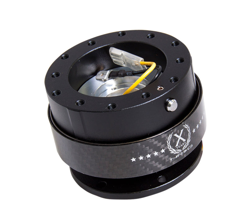 NRG Quick Release Kit Gen 2.0 Black Body/Black Carbon Fiber Ring SRK-200CF Photo - Primary