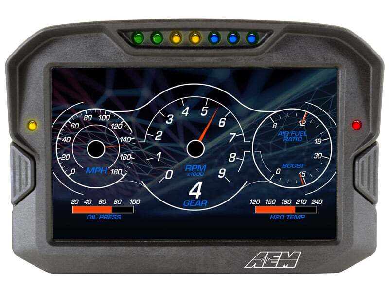 AEM CD-7 Non Logging Race Dash Carbon Fiber Digital Display (CAN Input Only) 30-5700 30-5700 Photo - out of package