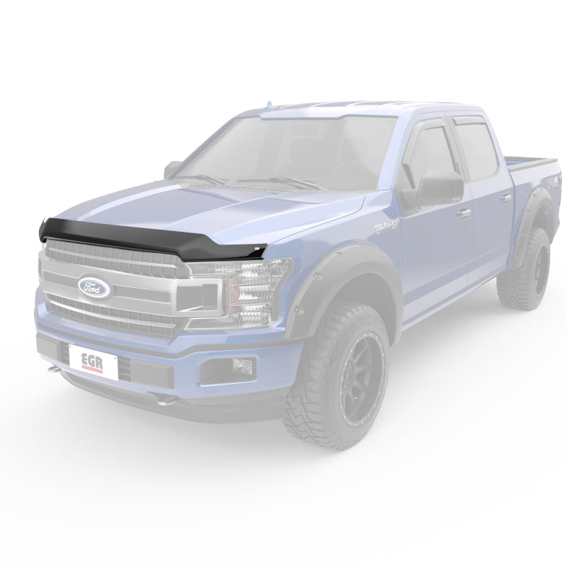 EGR 15+ Ford F150 Superguard Hood Shield - Matte (303475) 303475 303475 Photo - Mounted