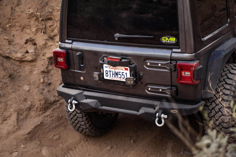 DV8 Offroad 18-22 Jeep Wrangler JL Spare Tire Delete Kit w/Light Mounts TSJL-03 TSJL-03 User 9