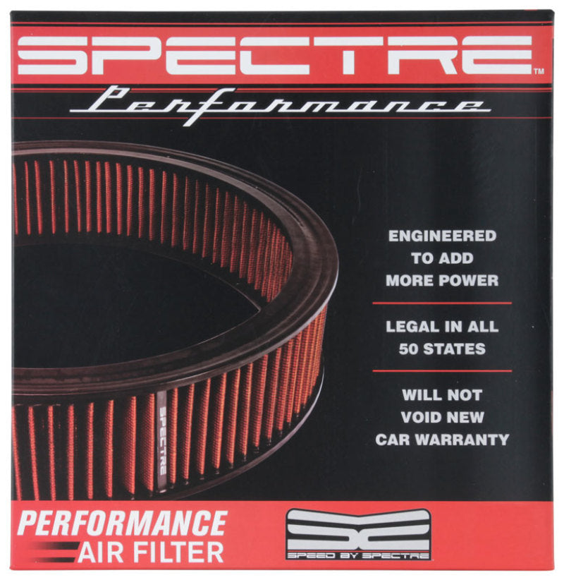 Spectre 1985 Cadillac Seville 5.7L V8 DSL Air Filter 14in. X 3in. - Red HPR0136 HPR0136 Photo - in package