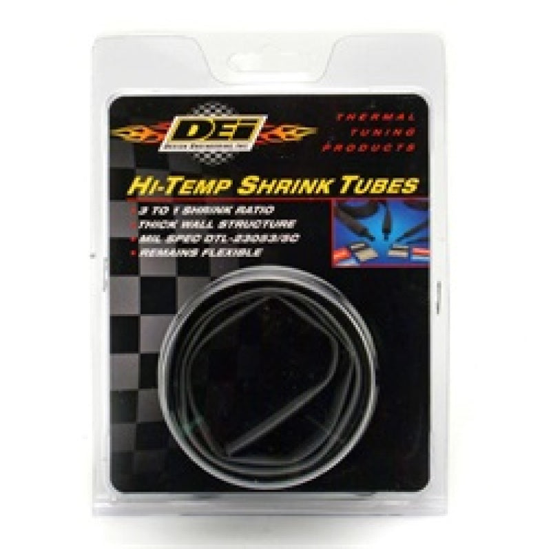 DEI Hi-Temp Shrink Tube 12mm x 4ft - Black 10833 10833 Photo - in package