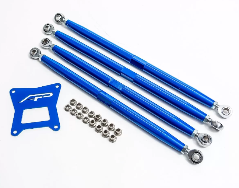 Agency Power 17-21 Polaris RZR 1000 XP Turbo Blue Adjustable Rear Arms AP-RZR-202-BL