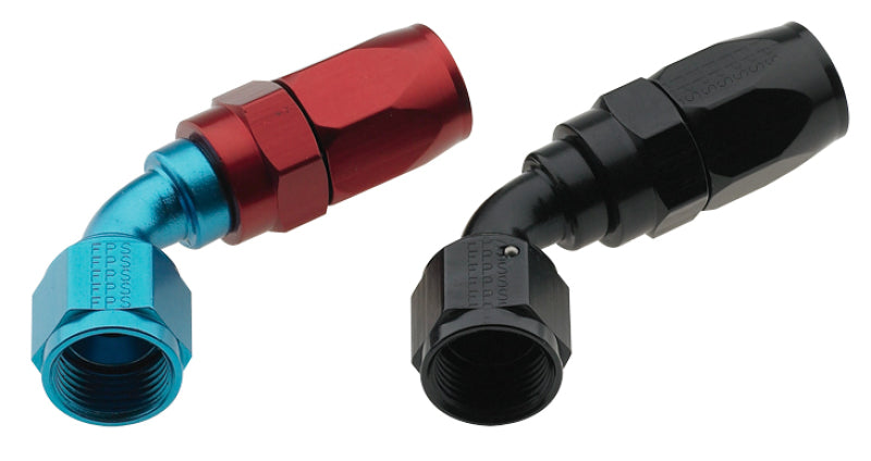 Fragola -4AN x 60 Degree Pro-Flow Hose End - Black 226004-BL 226004-BL Photo - Primary