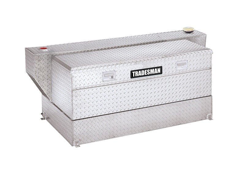 Tradesman Aluminum L-Shape Liquid Storage Tank Combo (48in. / 100 Gallon Capacity) - Brite 3259 3259 User 1