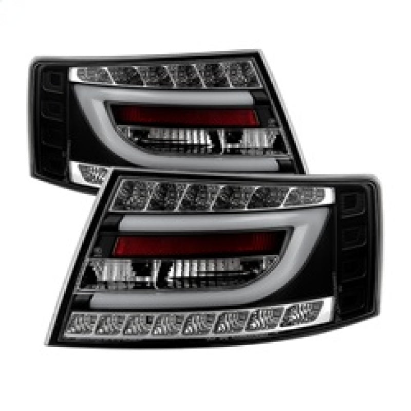 Spyder Audi A6 05-08 4Dr Sedan Only Version 2 Light Bar LED Tail Lights Blk ALT-YD-AA605V2-LBLED-BK 5080769 5080769 Photo - Primary