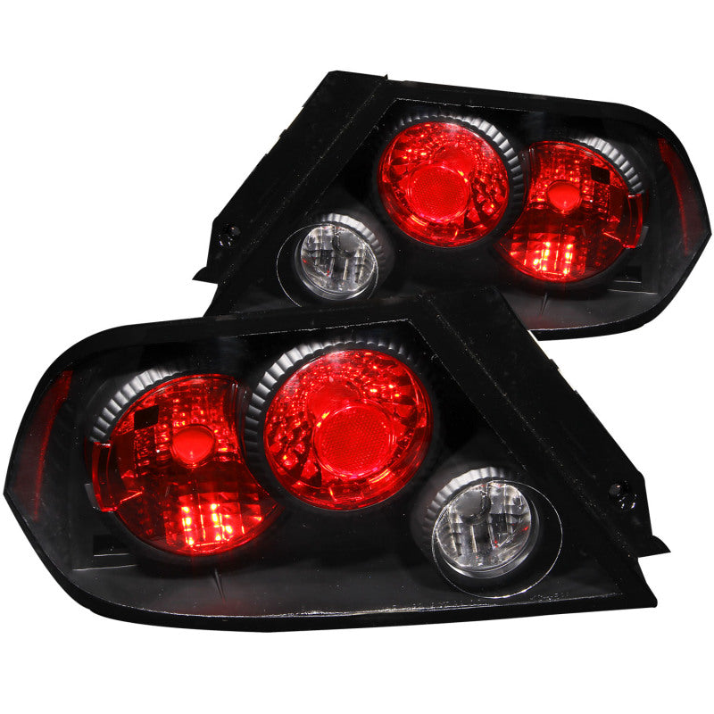 Anzo 2002-2003 Mitsubishi Lancer Tail lights Black 221086 Photo - Primary