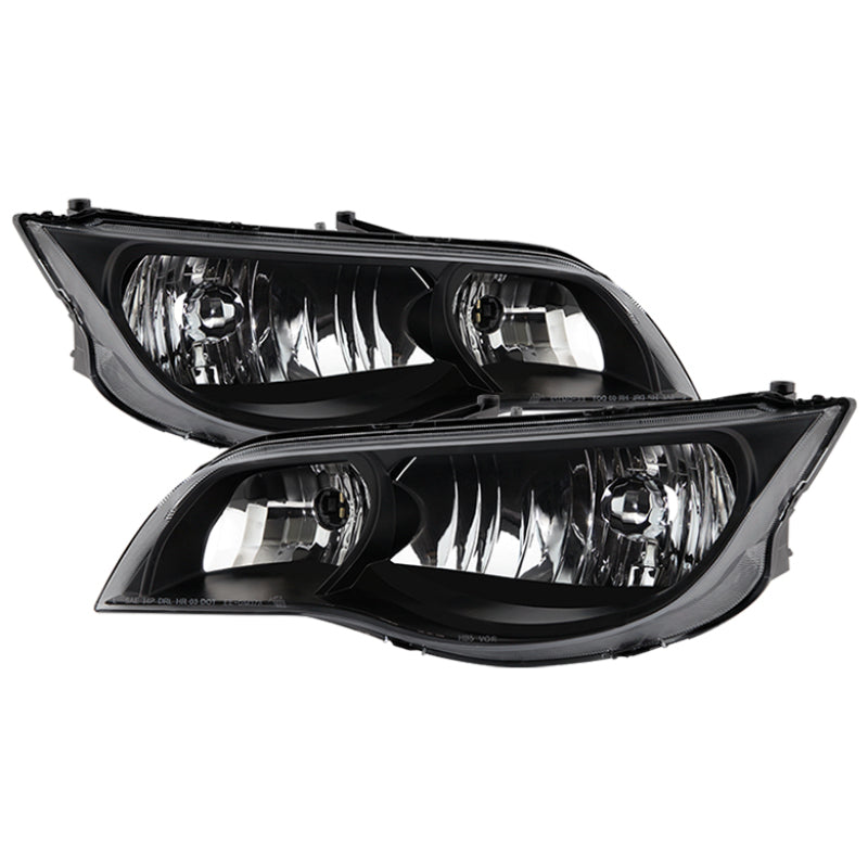 SPYDER xTune Saturn ION Coupe 03-07 (Not Sedan) OEM Style Headlights - Black HD-JH-SAION-2D-BK 9035654 9035654 Photo - Primary