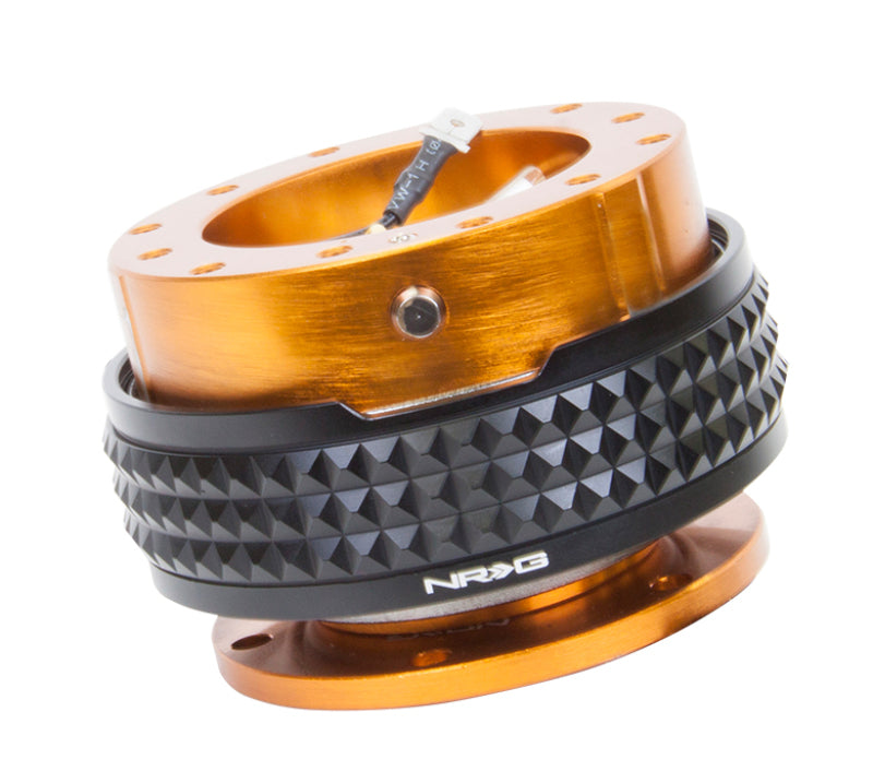 NRG Quick Release Kit - Pyramid Edition - Rose Gold Body / Black Pyramid Ring SRK-210RG/BK SRK-210RG/BK Photo - Primary