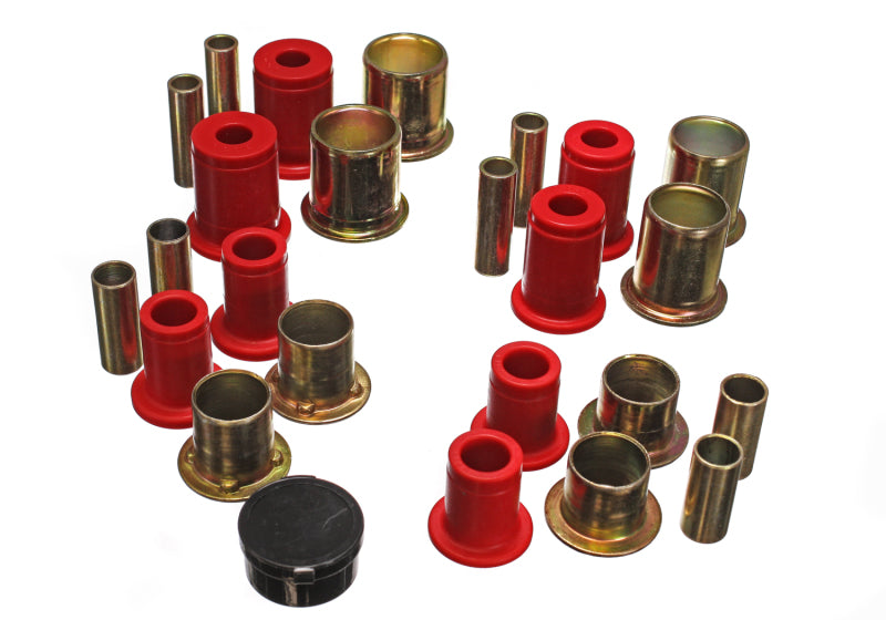 Energy Suspension Control Arm Bushing Set Red Chevrolet Camaro All 1980-1981 3.3106R Photo - Primary