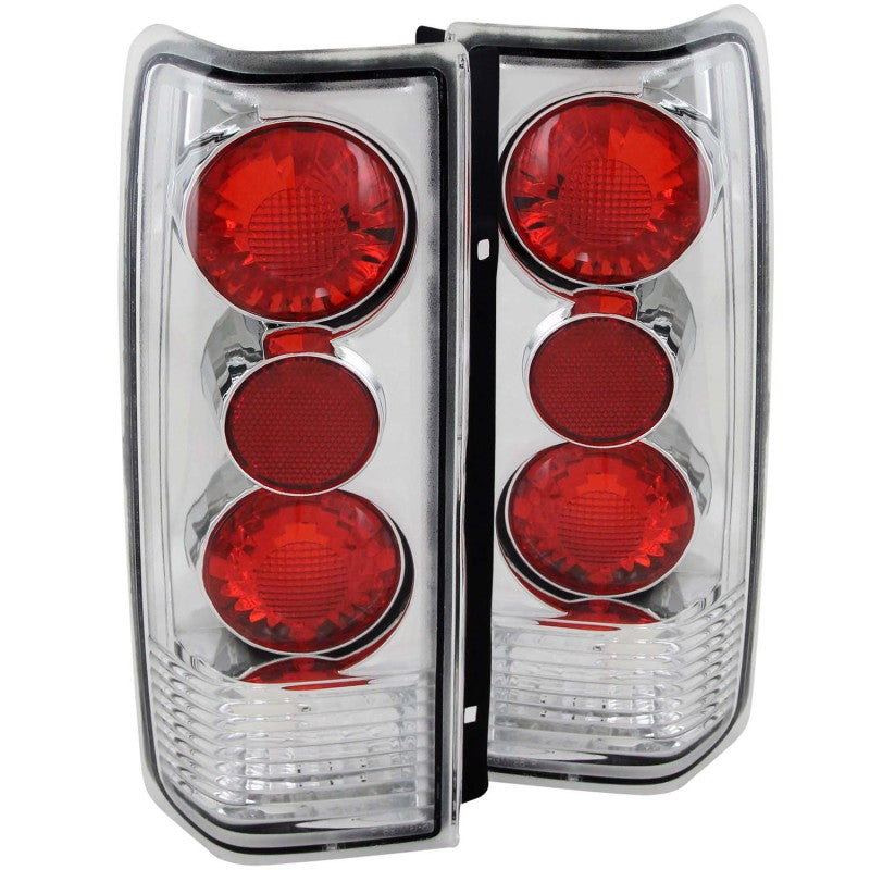 Anzo 1985-2005 Chevrolet Astro Taillights Chrome G2 211001 Photo - Primary