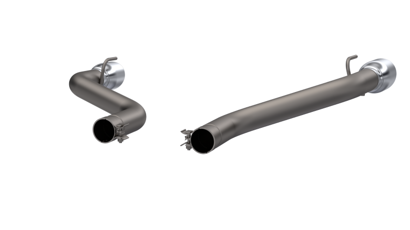 QTP 16-18 Chevrolet Camaro SS 6.2L 304SS Eliminator Muffler Delete Axle Back Exhaust w/4.5in Tips 700116 700116 Photo - Primary