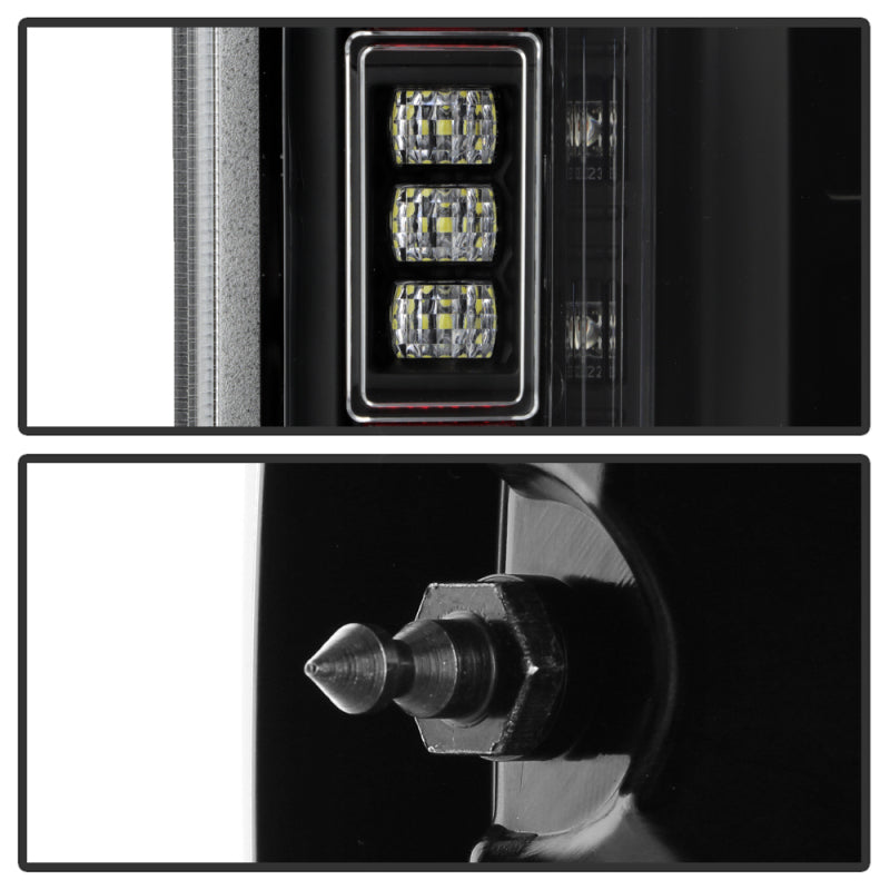 SPYDER 21-23 Ford F150 (Halogen w/ Blind Spot) Full LED Tail Lights - Black (ALT-YD-FF15021HALBS-BK) 5088789 5088789 User 5