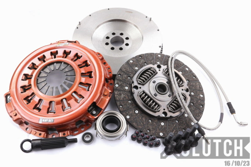 XCLUTCH 08-15 Toyota Hilux 3.0L Stage 1 Extra HD Sprung Organic Clutch Kit XKTY28590-1AX XKTY28590-1AX Photo - Primary