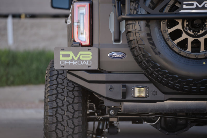 DV8 Offroad 21-22 Ford Bronco FS-15 Series Rear Bumper RBBR-02 RBBR-02 Photo - Mounted