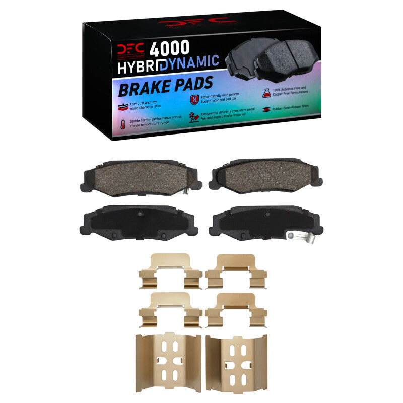 DFC DFC 4000 HybriDynamic Brake Pads Brakes, Rotors & Pads Brake Pads - OE main image