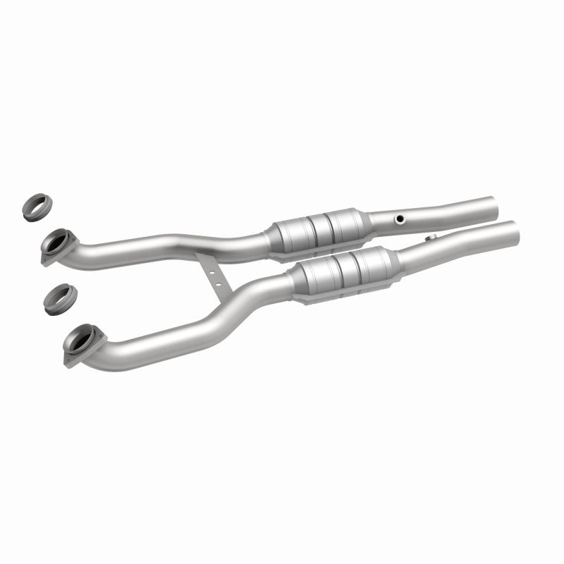 MagnaFlow Chevrolet Corvette OEM Grade Federal / EPA Compliant Direct-Fit Catalytic Converter 51397 360 Degree Image Set