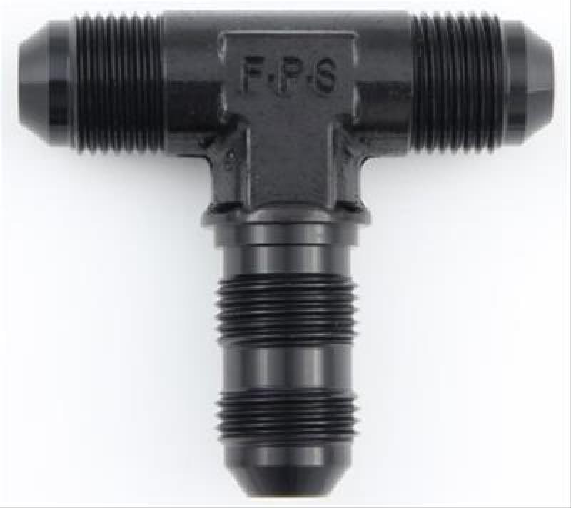 Fragola -10AN Bulkhead Tee - Black 483410-BL 483410-BL Photo - Primary