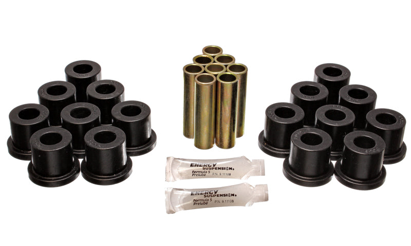 Energy Suspension Leaf Spring Bushing Set Black Ford F-100 Pickup All 1965-1972 4.2139G Photo - Primary