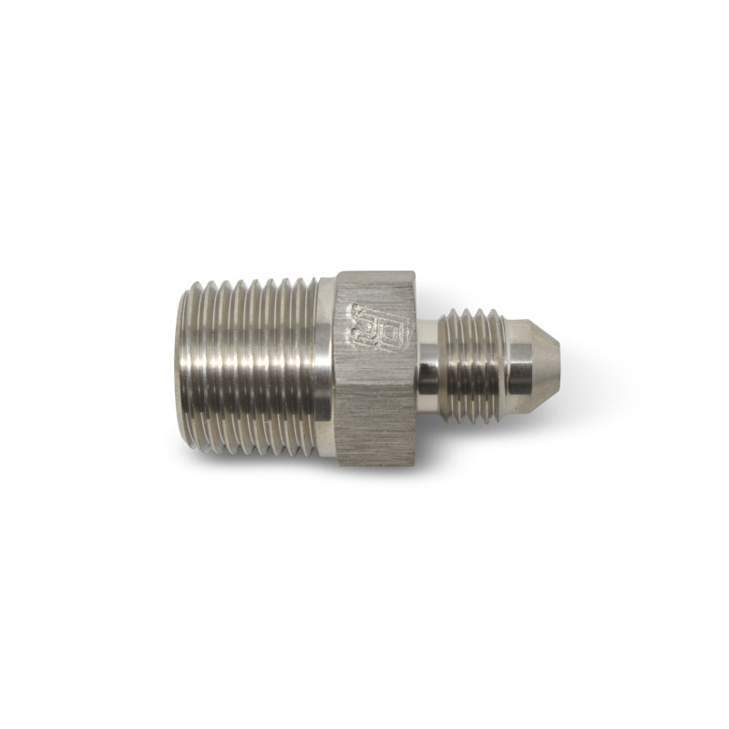 Russell -8 AN Straight Flare To Pipe Adapter (Endura Finish) 660491 Photo - out of package