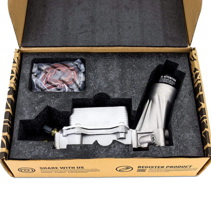 Mishimoto 12-18 Jeep Wrangler JK Aluminum Oil Filter Housing 3.6L MMOFH-JK-12 MMOFH-JK-12 Photo - in package