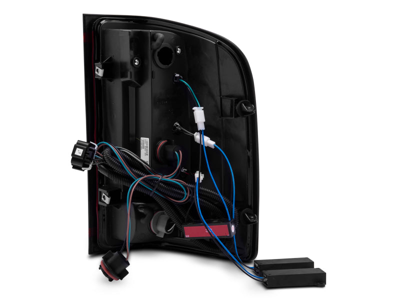 Raxiom 07-13 Chevy Silverado 1500 G2 LED Tail Lights- Black Housing (Clear Lens) S112711 S112711 Photo - Close Up