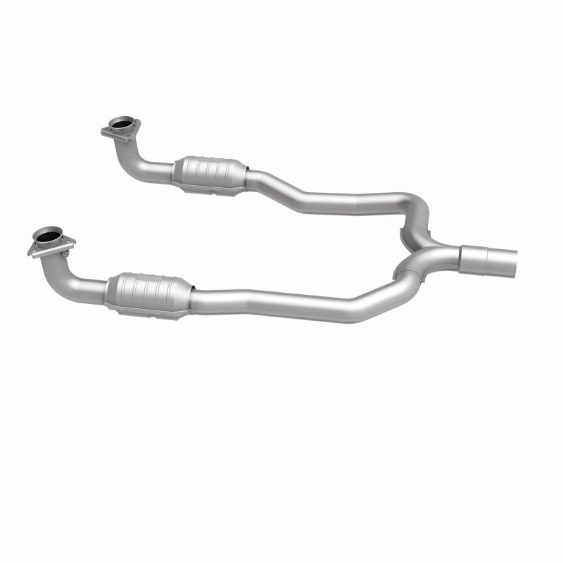 MagnaFlow Chevrolet Corvette Standard Grade Federal / EPA Compliant Direct-Fit Catalytic Converter 93487 360 Degree Image Set