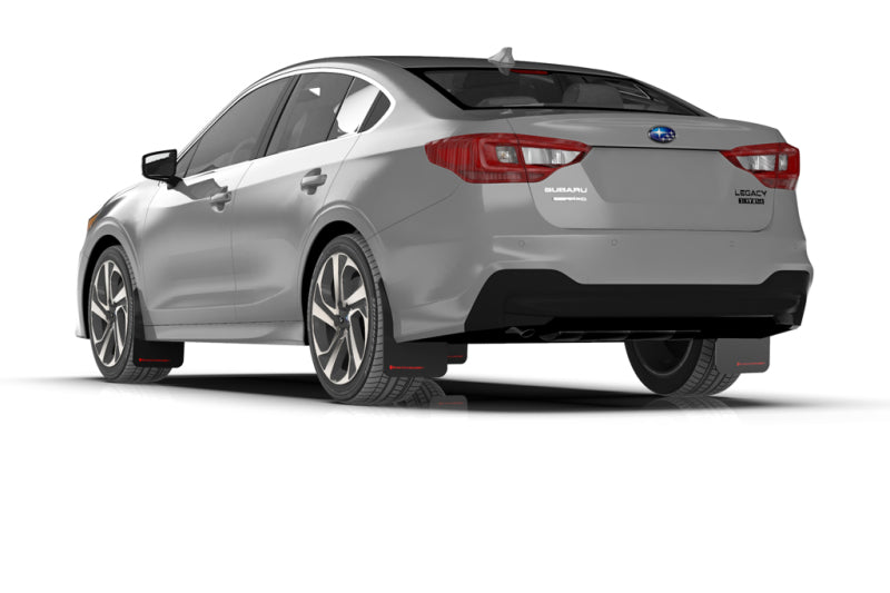 Rally Armor 20+ Subaru Legacy UR Black Mud Flap w/ White Logo MF64-UR-BLK/WH MF64-UR-BLK/WH User 4