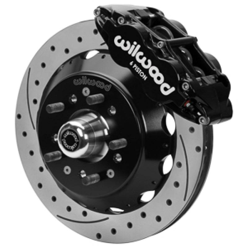 Wilwood Forged 6 Piston Superlite Caliper, GT 48 Vane Spec37 Drilled & Slotted Rotor - 12.88x1.25 140-17088-D 140-17088-D User 1