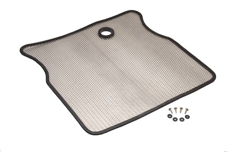 Kentrol 55-86 Jeep CJ Bug Shield - Polished Silver 30410 30410 Photo - Primary