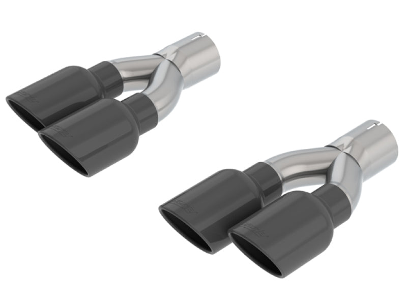 Borla 18+ Jeep Grand Cherokee TrackHawk 6.2L V8 Black Chrome 3in Tip Kit (For PN 140755 and 140756) 60672BC 60672BC Photo - Primary