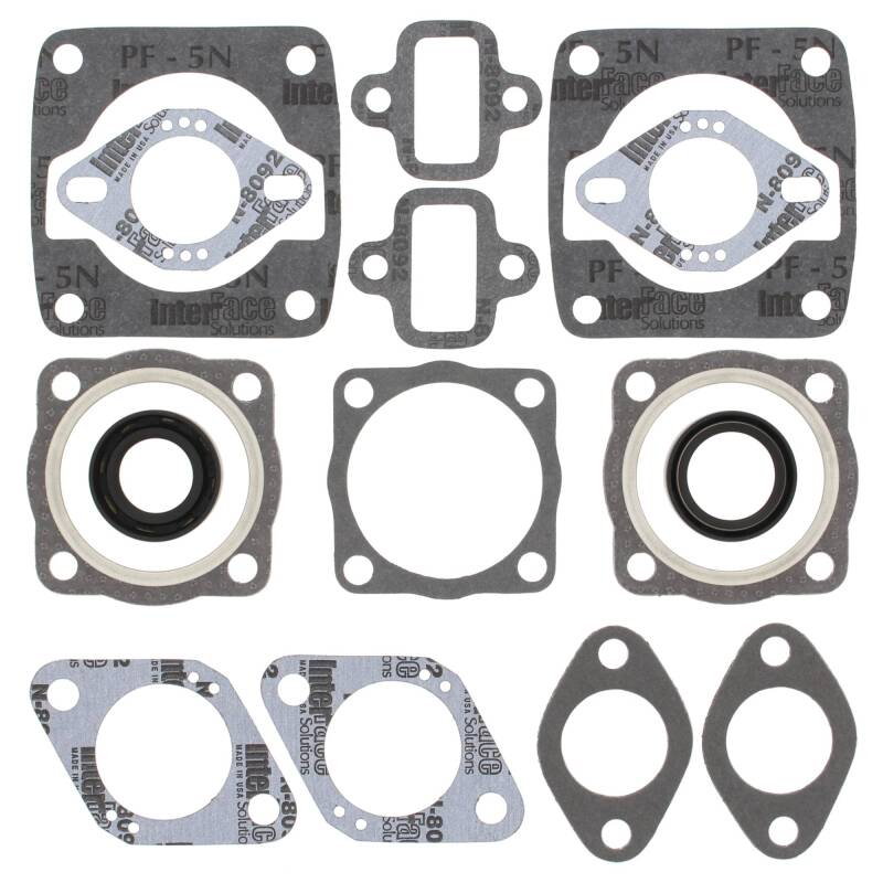 Vertex Pistons Vertex Gaskets John Deere Axial Fan (Kohler) FC/2 Complete Gasket Kit w/ Oil Seals 711091 711091 Photo - Primary