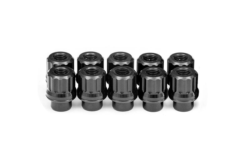 BMR Suspension BMR 97-19 Chevrolet Corvette C5/C6/C7 Lug Nut Kit 12mm x 1.50 RH Shank 12-pt Alum Set of 10 LNK022 LNK022 User 1