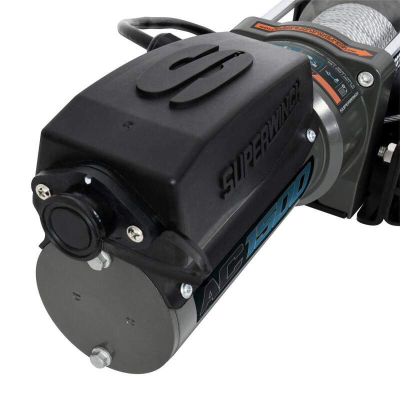 Superwinch 1500lb Winch 1.1HP 120V 1/8in x 35ft Wire Rope SUP1715001 1715001 Photo - Close Up
