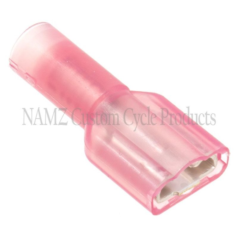 NAMZ Fully Insulated .25in. Female Quick Disconnect Terminals 22-18g (25 Pack) NIS-19005-0001 NIS-19005-0001 Photo - Primary