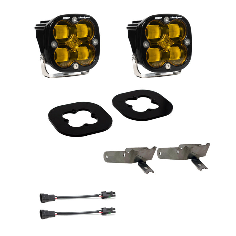 Baja Designs 11-16 Ford Super Duty Fog Pocket Kit - Amber 447731 447731 User 1