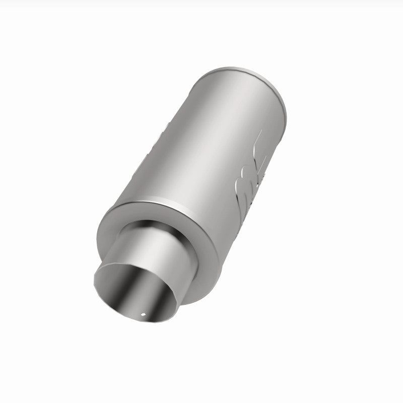 MagnaFlow 6" Round Center/Center Performance Muffler With Tip 14821 360 Degree Image Set
