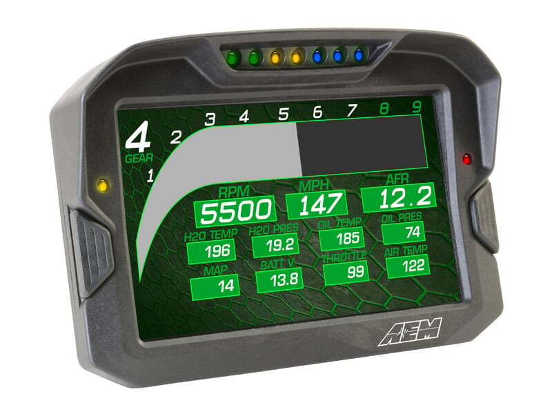 AEM CD-7 Non Logging Race Dash Carbon Fiber Digital Display (CAN Input Only) 30-5700 30-5700 Photo - out of package