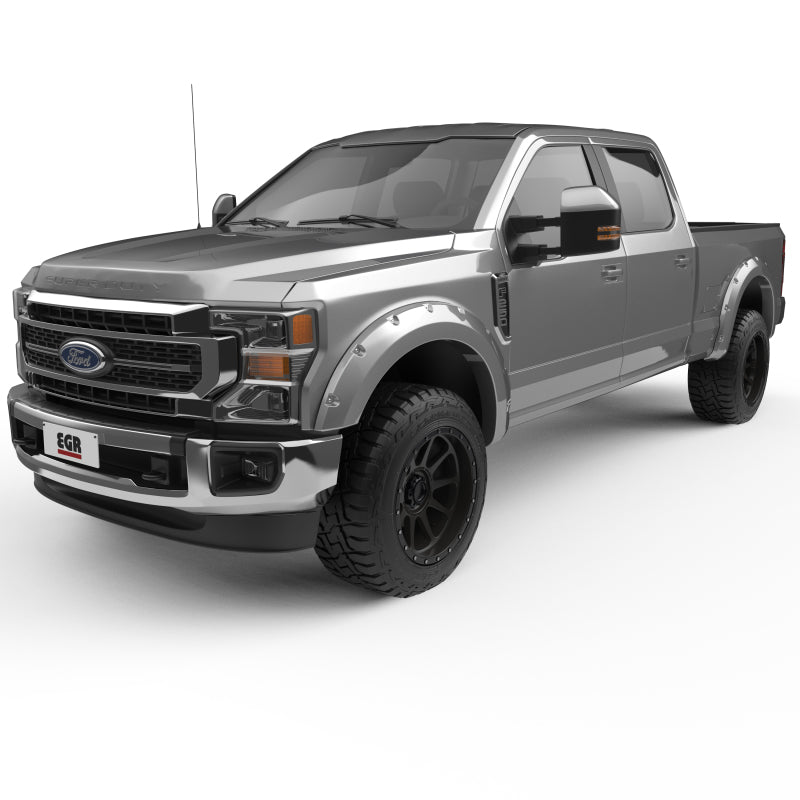 EGR 2017 Ford Super Duty Bolt-On Look Color Match Fender Flares - Set - Ingot Silver 793914-UX 793914-UX Photo - Primary