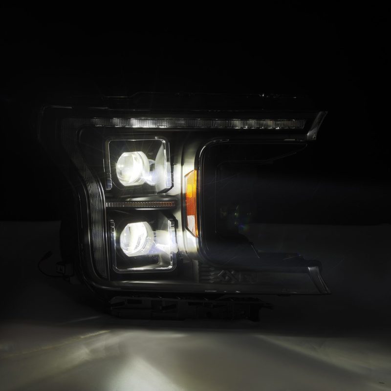 AlphaRex 18-20 Ford F-150 (Req. Conv F150 w/LED) LUXX LED Proj HL Alpha-Blk w/Actv Lt Seq Sig SB DRL 880251 880251 User 5