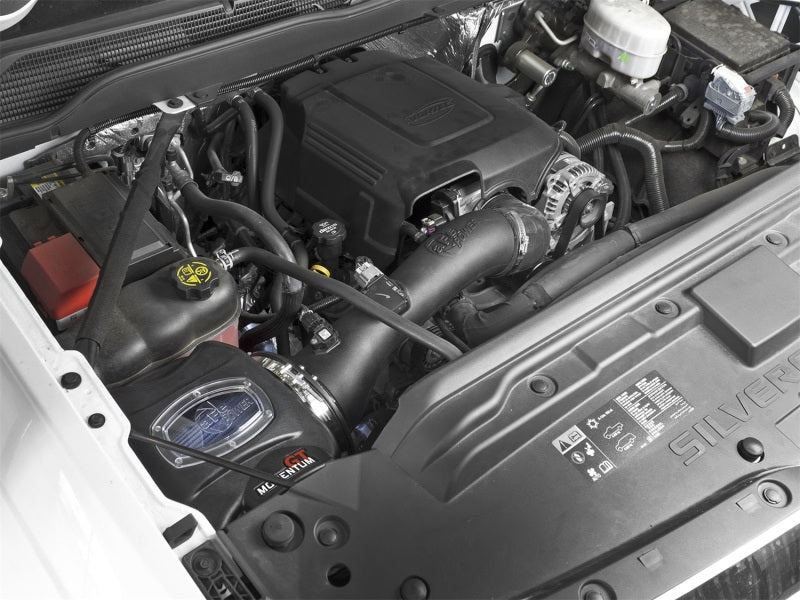 aFe Momentum GT Pro 5R Cold Air Intake System: GM Silverado/Sierra 2500/35 54-74105 Photo - Mounted