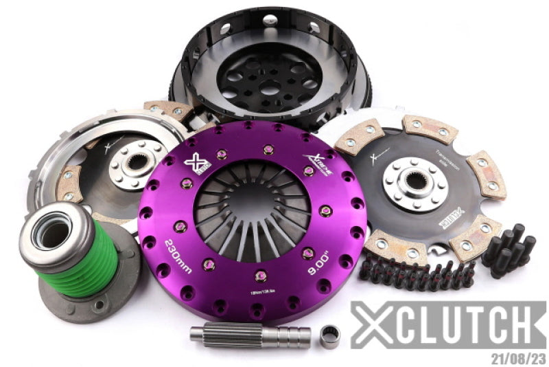 XCLUTCH 15-23 Ford Mustang EcoBoost Premium 2.3L 9in Twin Solid Ceramic Clutch Kit XKFD23697-2E XKFD23697-2E Photo - Primary