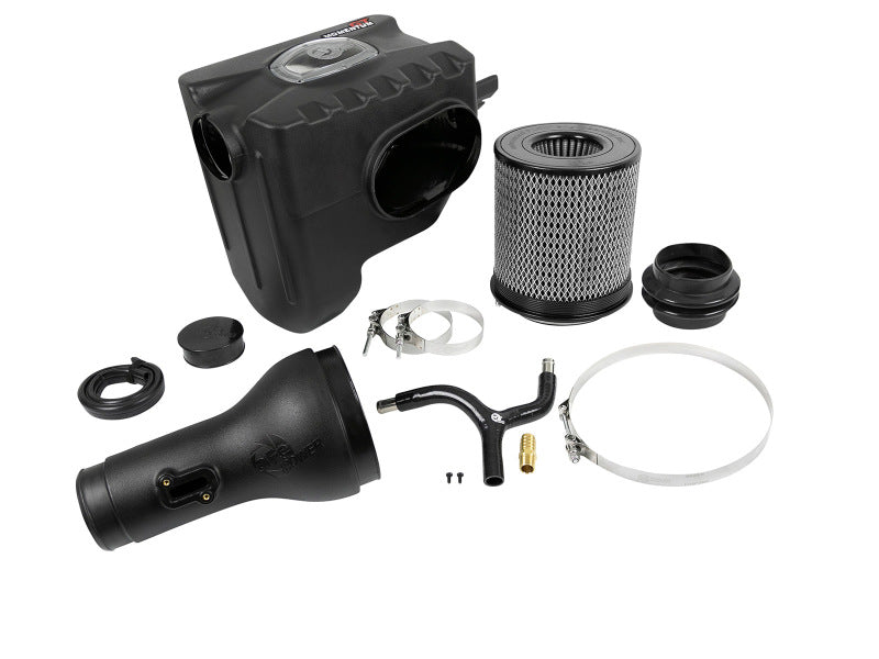 aFe Momentum HD Cold Air Intake System w/ Pro DRY S Filter Nissan Titan XD 17-21 V8-5.6L 50-70034D 50-70034D Photo - Unmounted