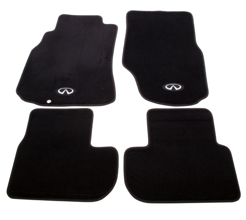 NRG Floor Mats - 03-06 G35 w/ Infiniti Emblem logo (4 pieces) FMR-600 Photo - Primary