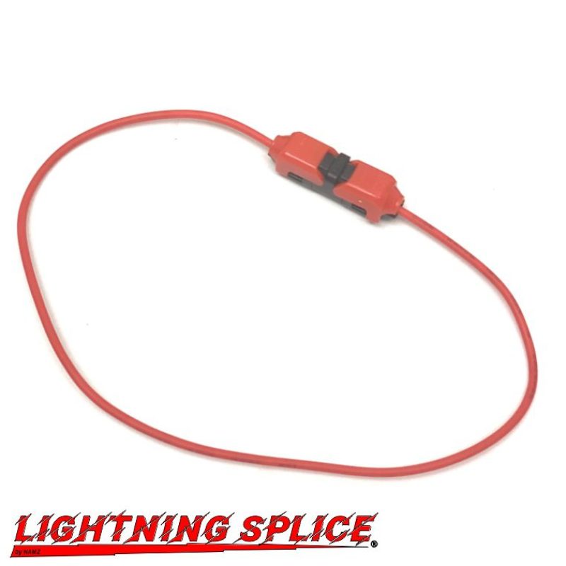 NAMZ Lightning Splice Kit H-Connection 18-22g 2-Wire to 2-Wire (5 Pack) NLS-S22 NLS-S22 Photo - Primary