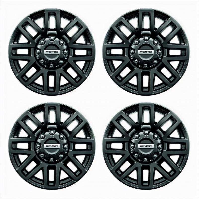 Ford Racing 23-24 Super Duty 20x8in Premium Black Painted Aluminum Wheel M-1007K-SU2008EB2 M-1007K-SU2008EB2 Photo - Primary