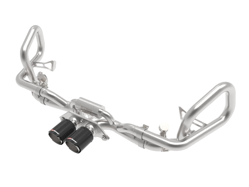 aFe 14-16 Porsche 911 GT3 991.1 H6 3.8L MACH Force-Xp 304 SS Cat-Back Exhaust System w/ Carbon Tips 49-36450-C 49-36450-C Photo - Primary